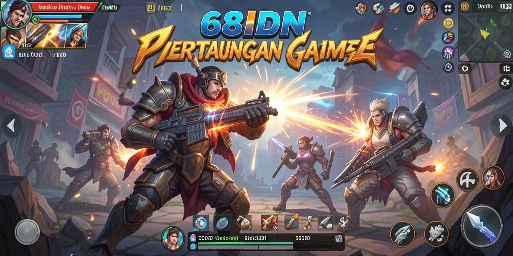 Gameplay seru dan grafis memukau dari 68IDN.