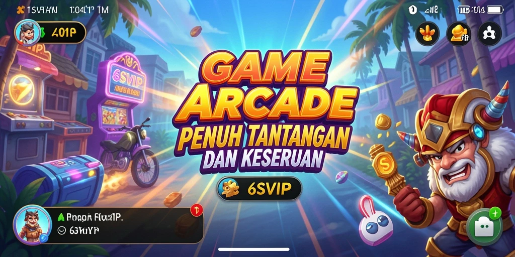 Tampilan gameplay seru dengan grafis menarik di 6SVIP.