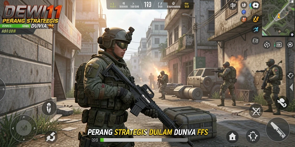 Gameplay mendebarkan dalam DEWI11 dengan grafis yang memukau.