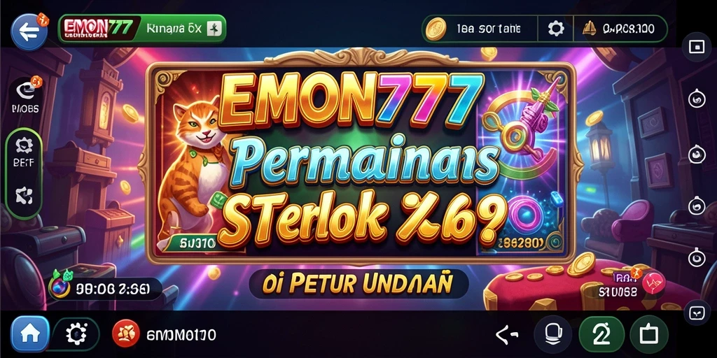 Screenshot gameplay EMON777 menampilkan suasana permainan Slot yang menarik.