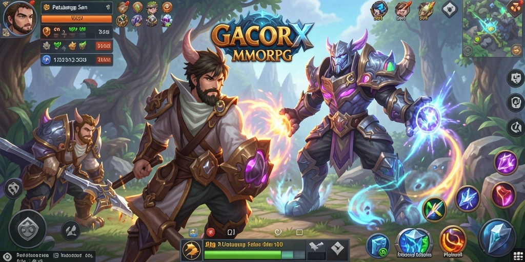 Tampilan menarik dari gameplay GACORX yang memikat.