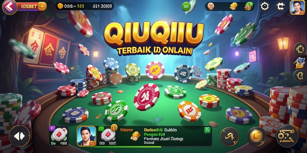 Tampilan gameplay QiuQiu yang menarik dan interaktif.