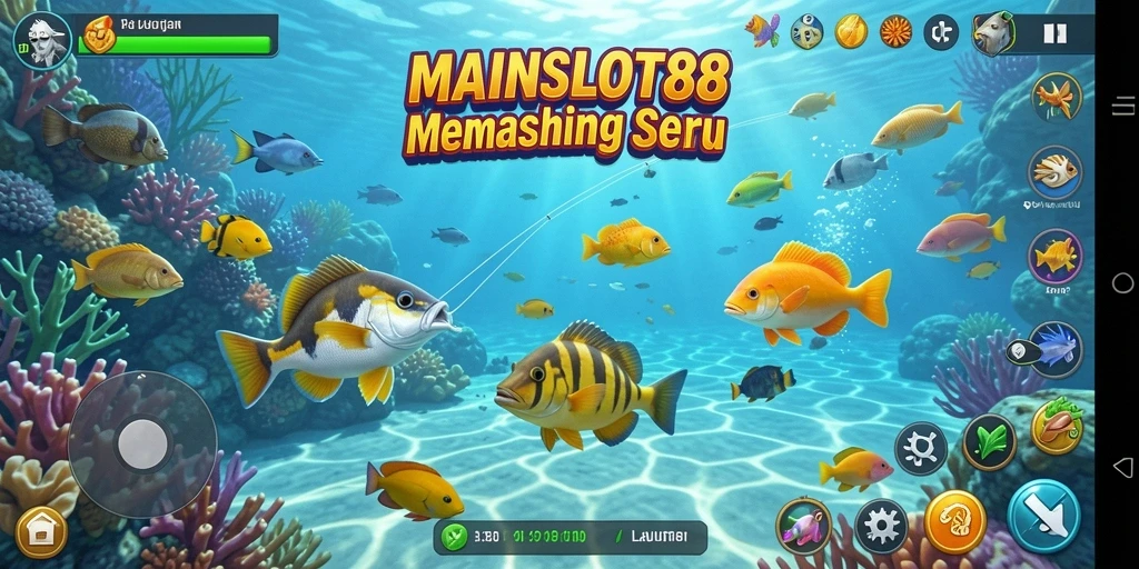 Tampilan gameplay <strong>MAINSLOT88</strong> yang mendebarkan dengan pemandangan laut yang menawan.