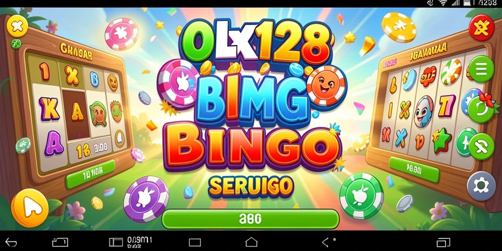 Tampilan gameplay Bingo yang menarik dan seru di OLX128.