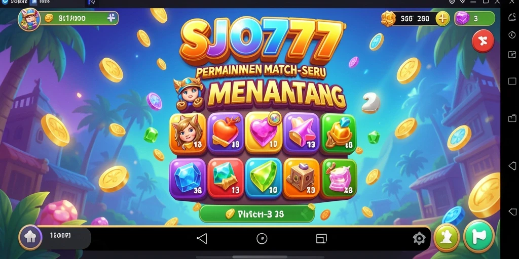 Tampilan gameplay SJO777 dengan grafis dan efek menarik.