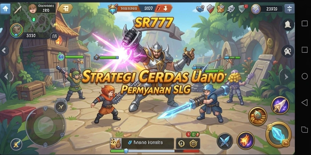 Tangkapan layar gameplay SLG yang mendebarkan dan strategis.